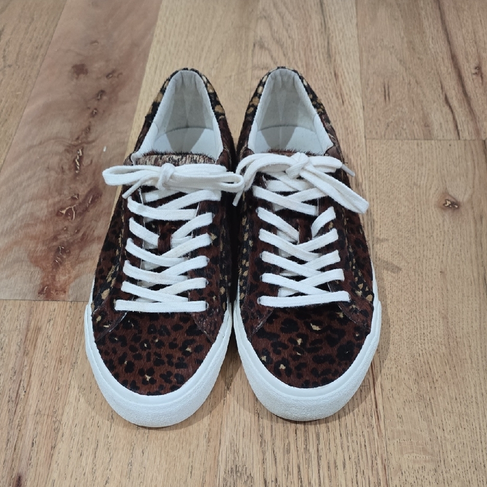 Casual Leopard Print Women's Sneakers Madewell Size 7.5